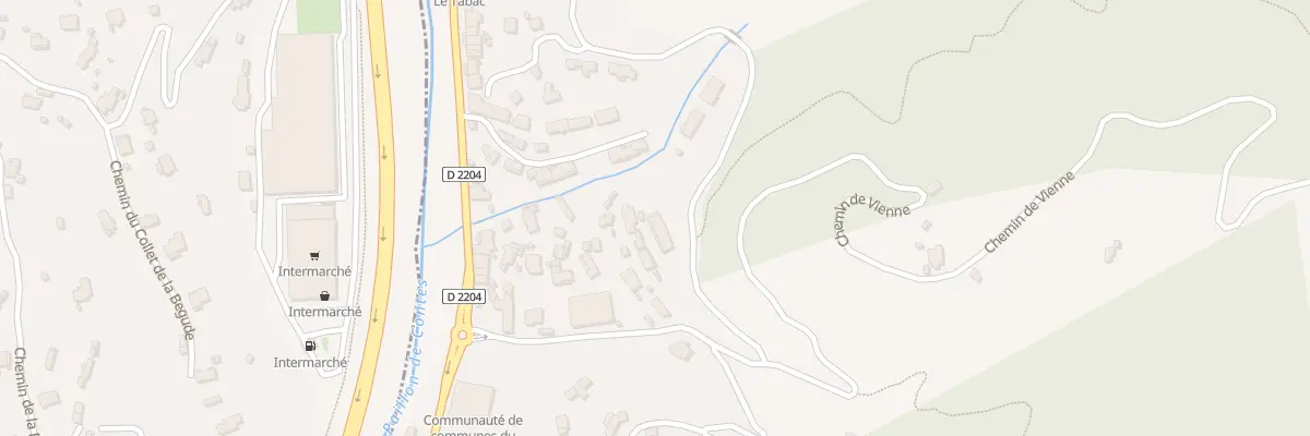 Plan du 100 Che de la Pallarea à Blausasc