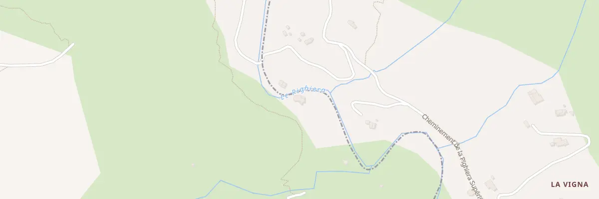Plan du 5234 Perdiguiere à Berre-les-Alpes