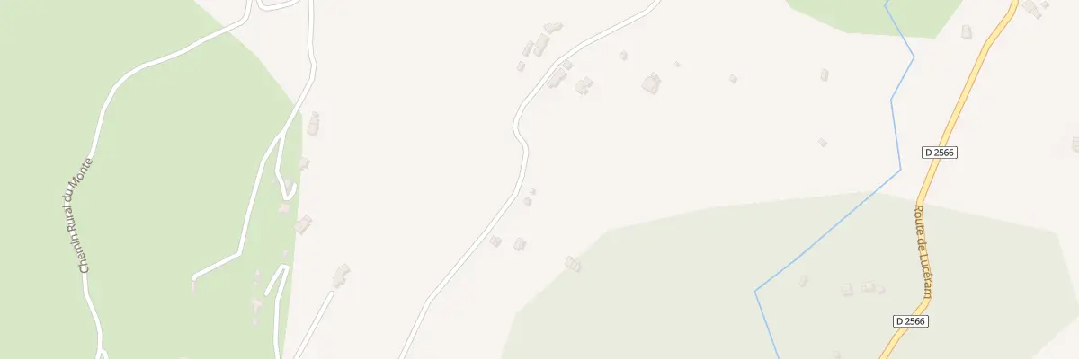 Plan du 1700 Rte des Mounts à Lucéram