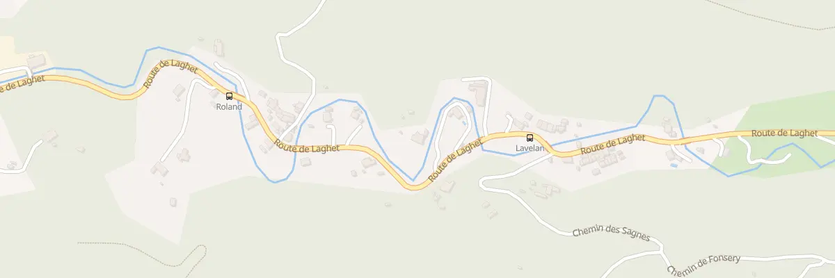 Plan du 3151 Rte de Laghet à La Trinité