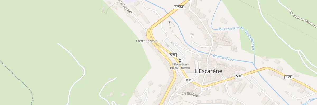 Plan du 12 Rue du Château à L’Escarène