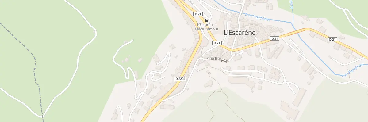 Plan du 32 Rue du Château à L’Escarène