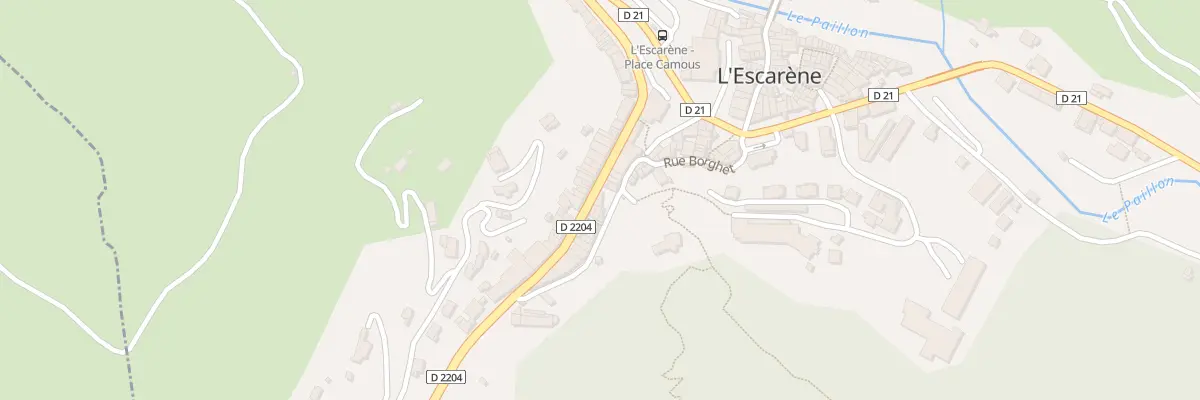 Plan du 17 Rue du Château à L’Escarène