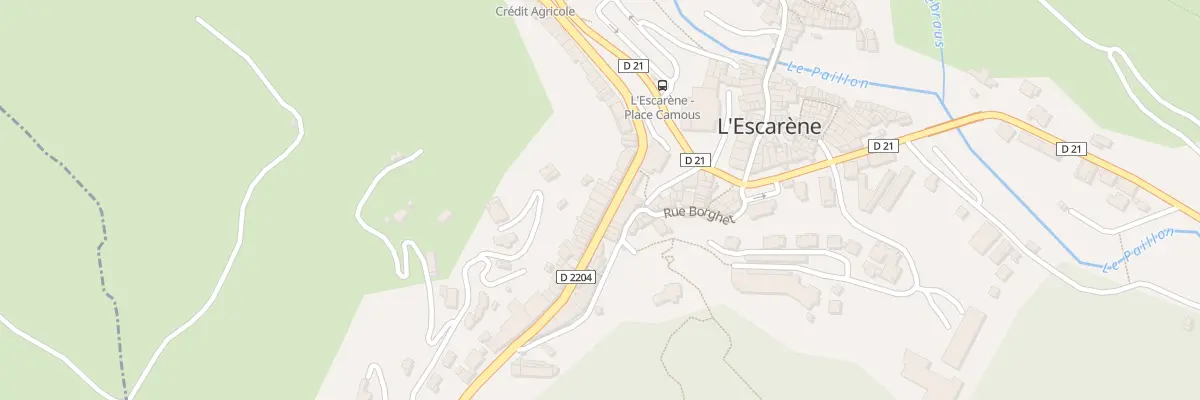Plan du 30 Rue du Château à L’Escarène