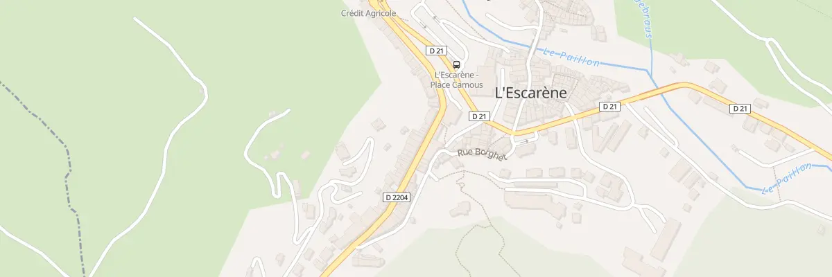 Plan du 28 Rue du Château à L’Escarène