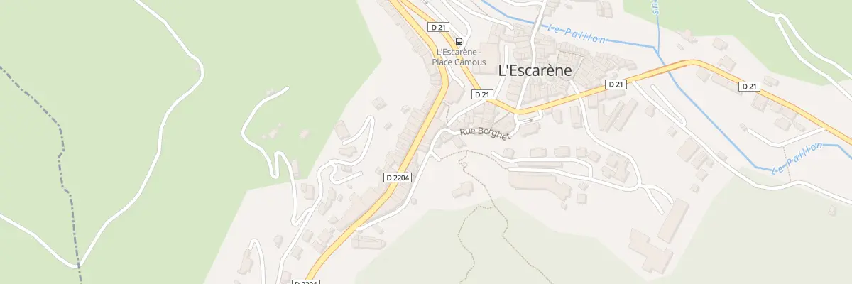 Plan du 4 Rue de Nice à L’Escarène