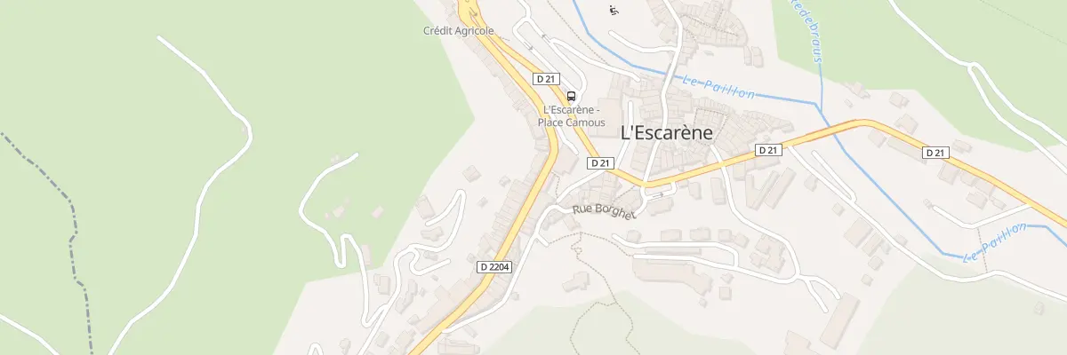 Plan du 26A Rue du Château à L’Escarène