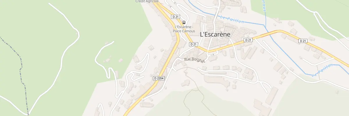 Plan du 9 Rue du Château à L’Escarène