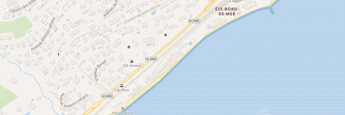 Plan du 5970 Che de la Cigale à Èze