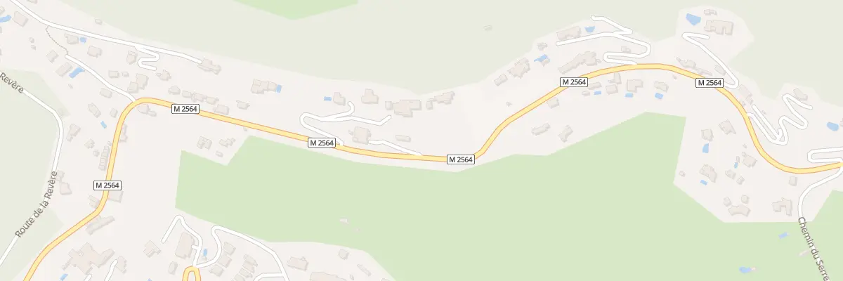 Plan du 3561 Av des Diables Bleus à Èze