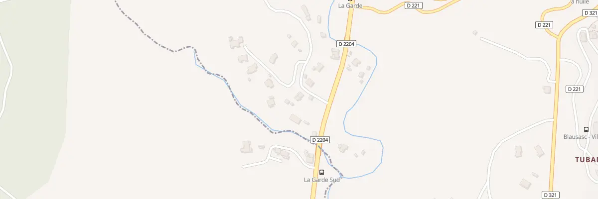 Plan du 47 Terra Communa à Blausasc