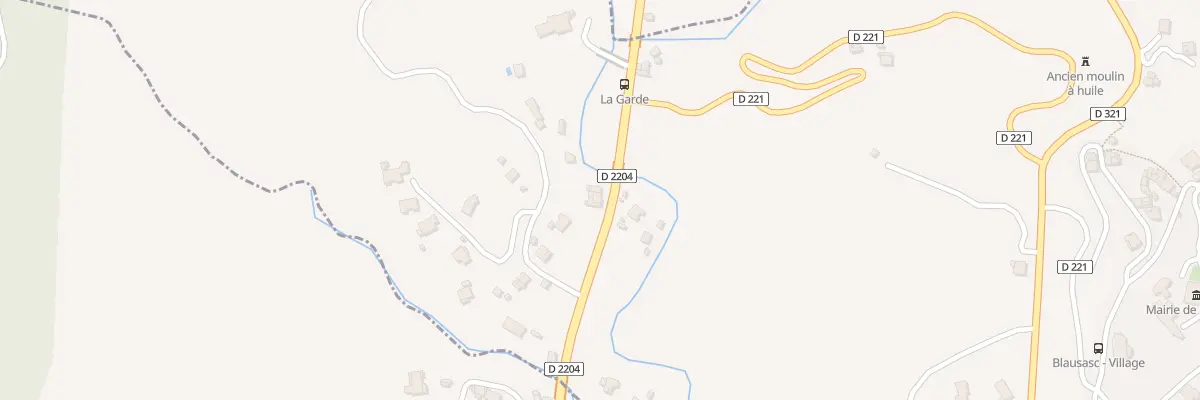 Plan du 5111 Terra Communa à Blausasc