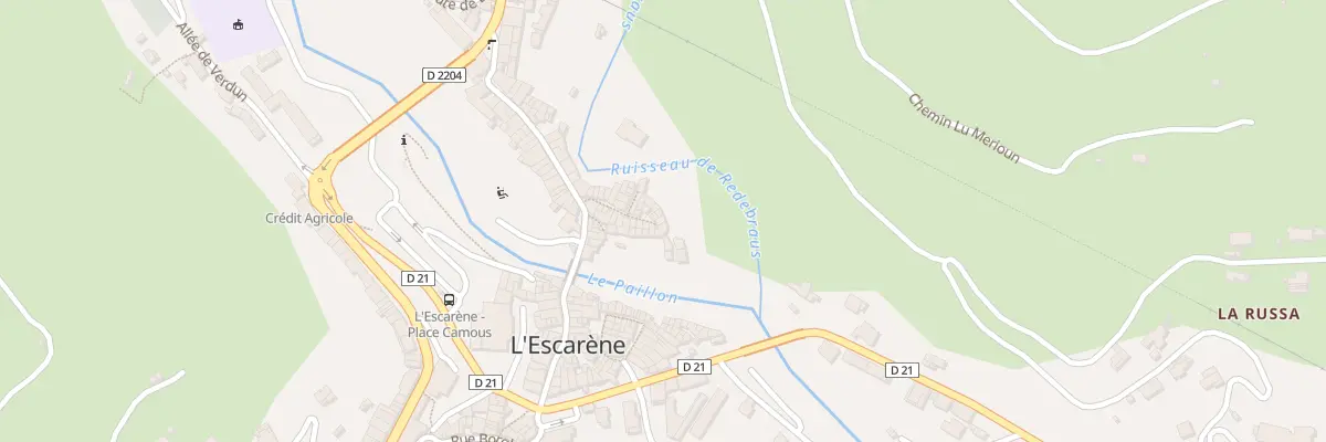 Plan du 19 Rue de la Bourgade à L’Escarène