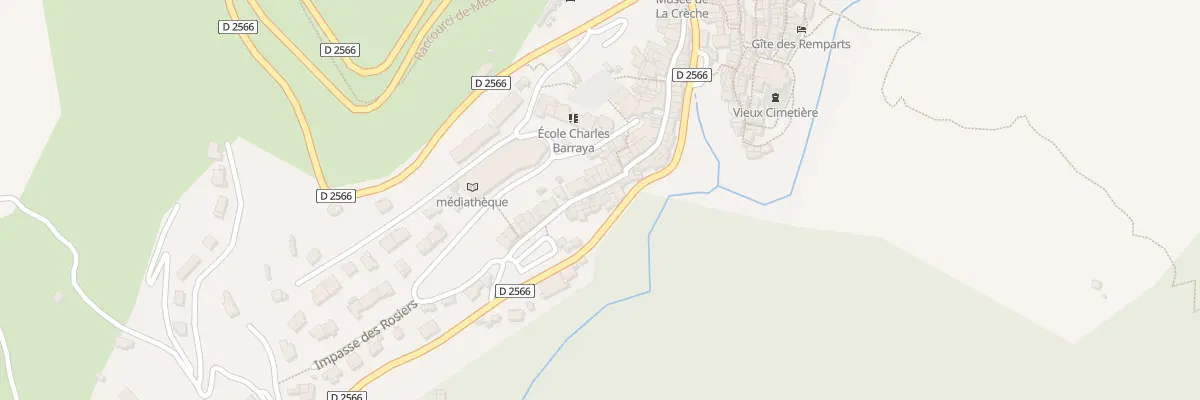 Plan du 67 Rue du Docteur Moriez à Lucéram