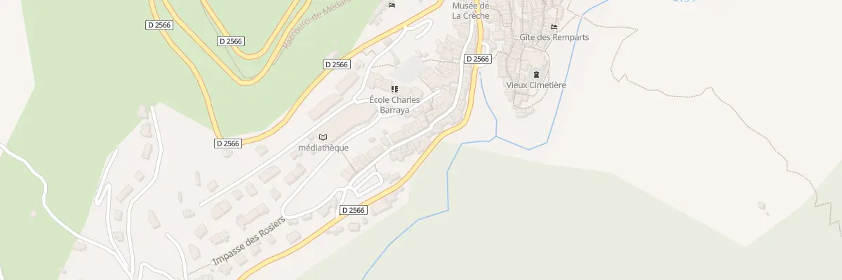Plan du 65 Rue du Docteur Moriez à Lucéram