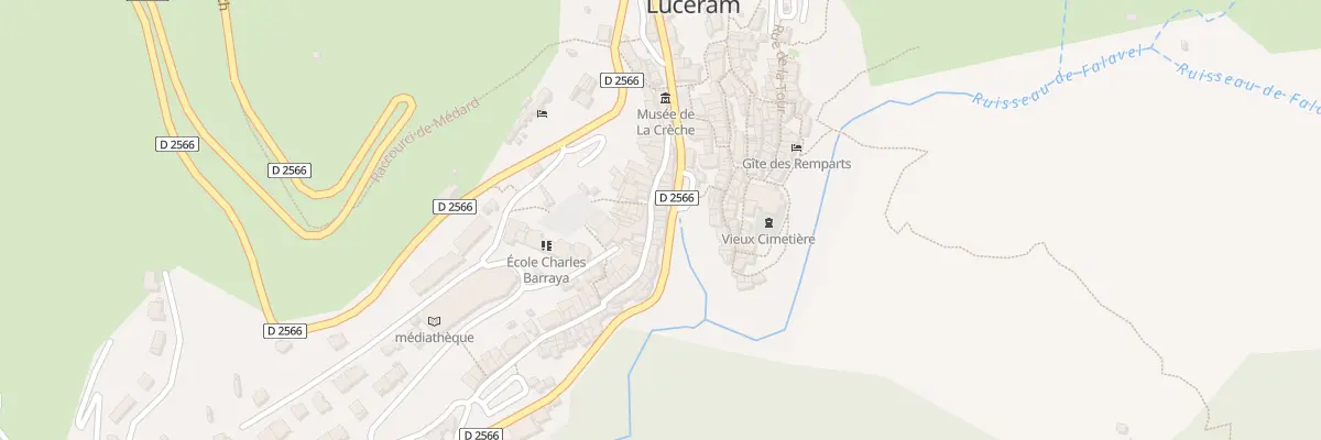 Plan du 21 Rue du Docteur Moriez à Lucéram