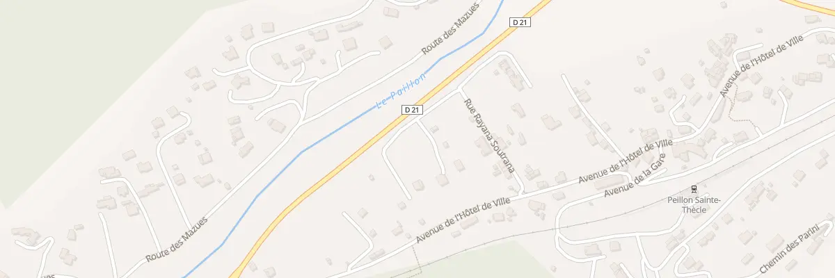 Plan du 155 Rue Rayana Soutrana à Peillon