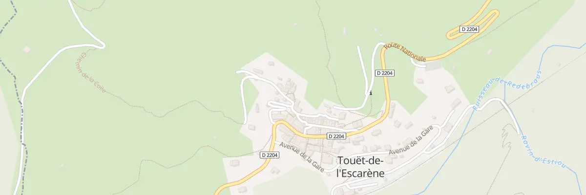 Plan du 10A Vc des Escaions à Touët-de-l’Escarène