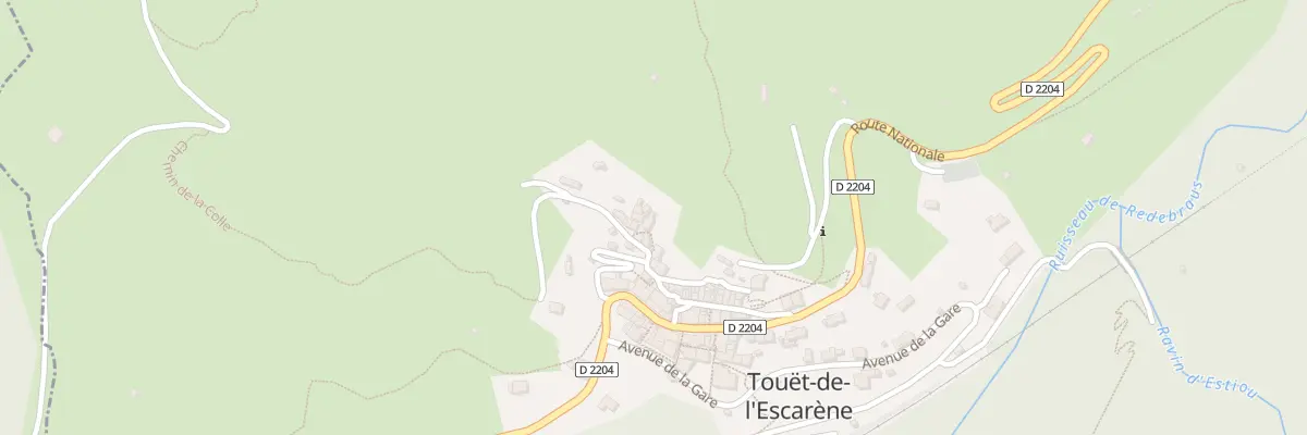 Plan du 10C Vc des Escaions à Touët-de-l’Escarène