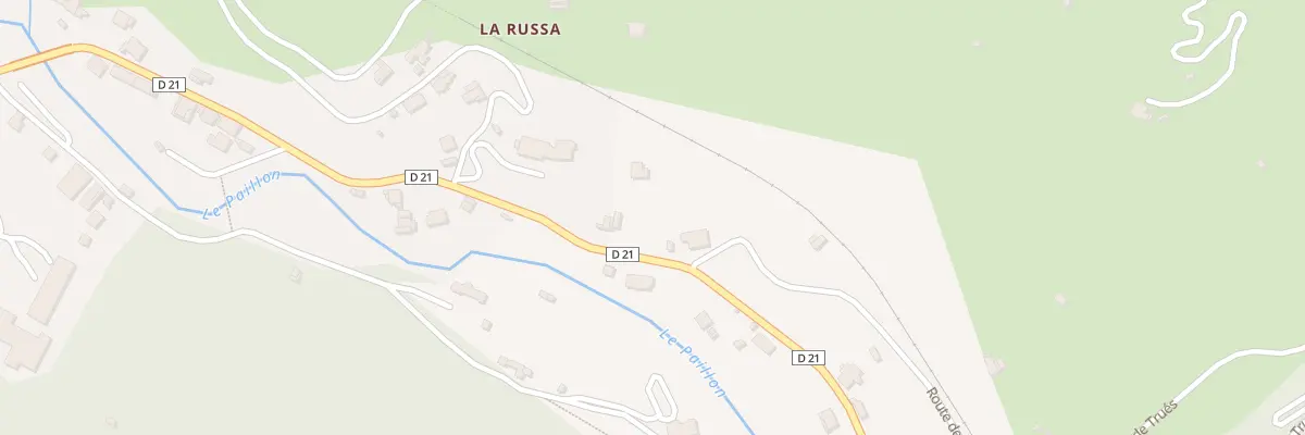 Plan du 137 Rte de la Grave à L’Escarène