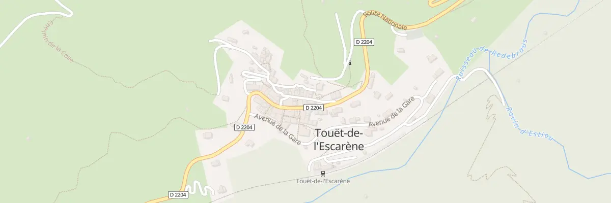 Plan du 3 Rue du Four à Touët-de-l’Escarène