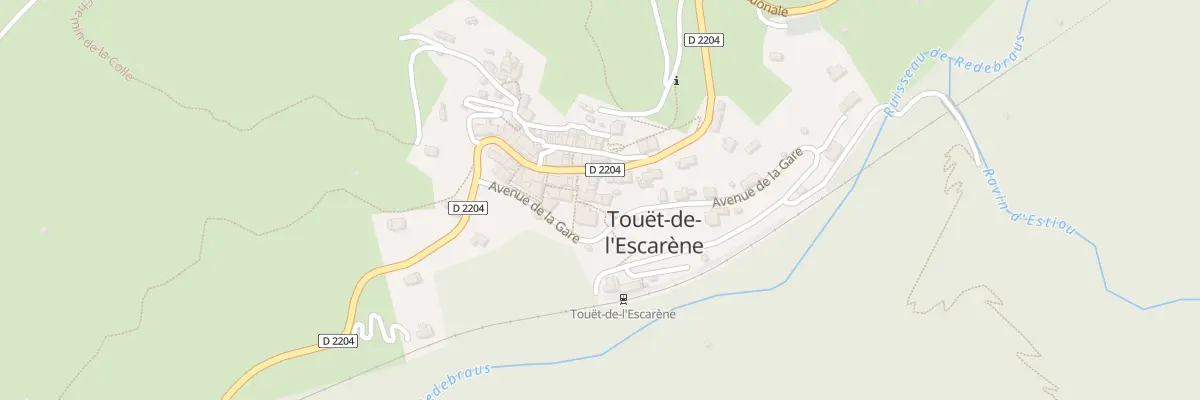 Plan du 1 Rue de l’Eglise à Touët-de-l’Escarène