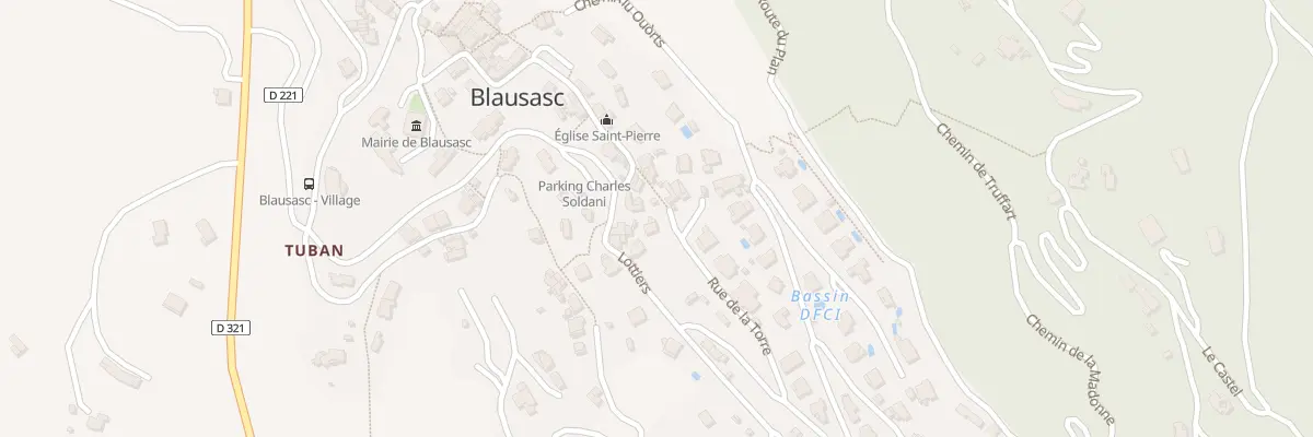 Plan du 18 Rue de l’Eglise à Blausasc