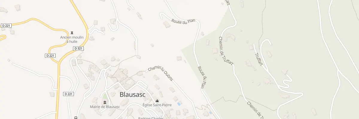Plan du 408 Rte du Plan à Blausasc
