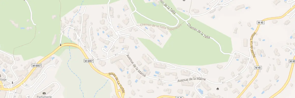 Plan du 379 Rte de la Turbie à Èze