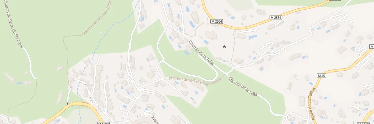 Plan du 405A Bellevue à Èze