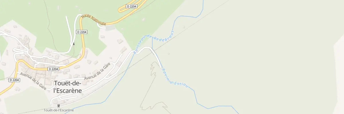Plan du 5133 L’Adrech à Touët-de-l’Escarène