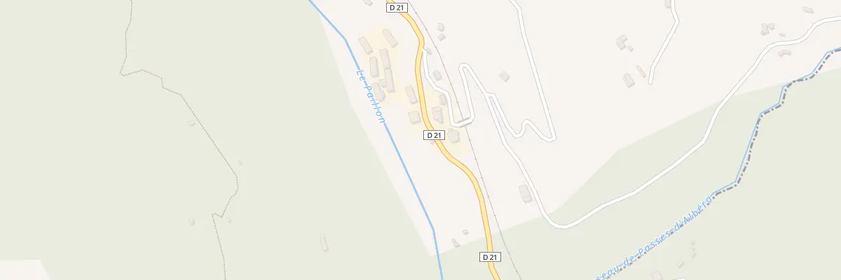 Plan du 1174 Rte de la Grave à L’Escarène