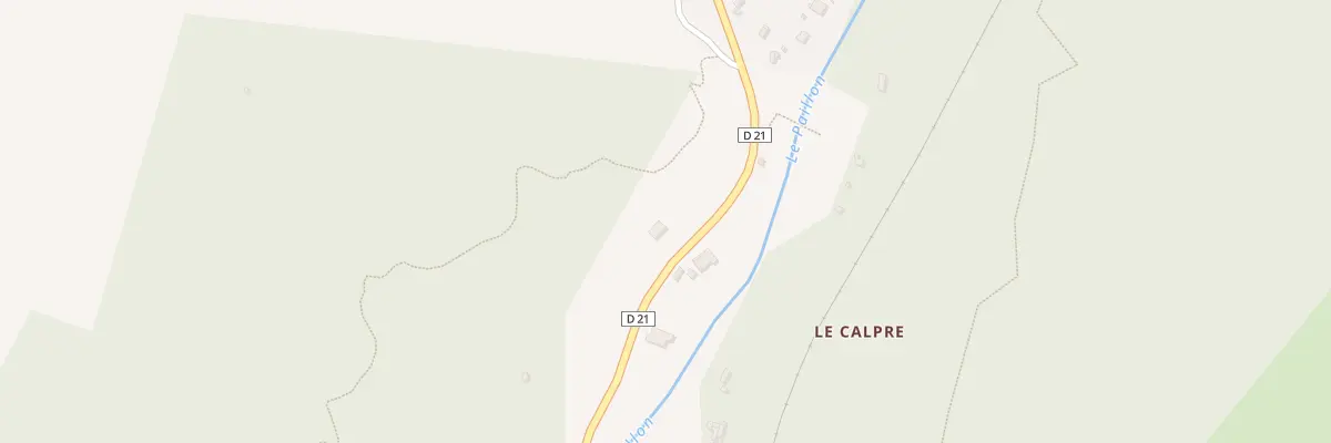 Plan du 4697 Bd de la Vallée à Peillon