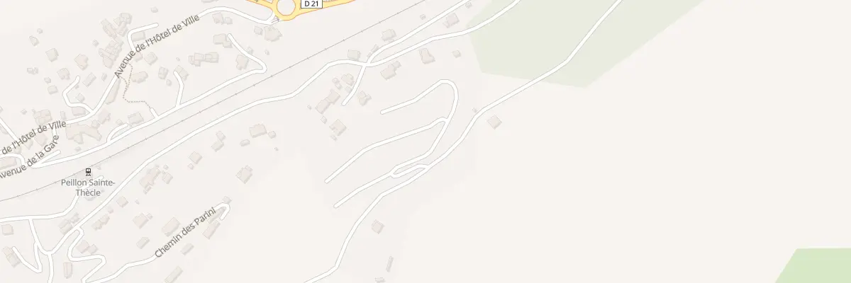 Plan du 1686 Rte des Preisses à Peillon