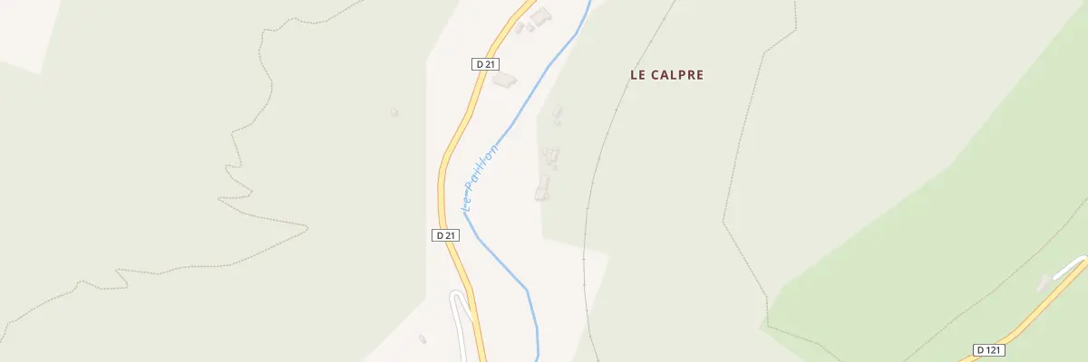 Plan du 4614B Bd de la Vallée à Peillon