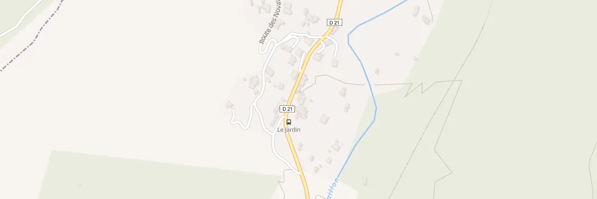 Plan du 5028 Bd de la Vallée à Peillon