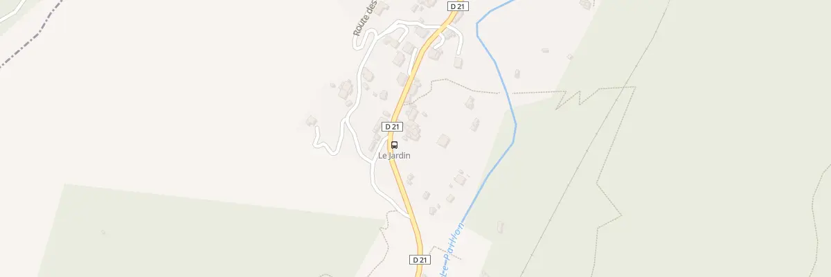 Plan du 5018 Bd de la Vallée à Peillon