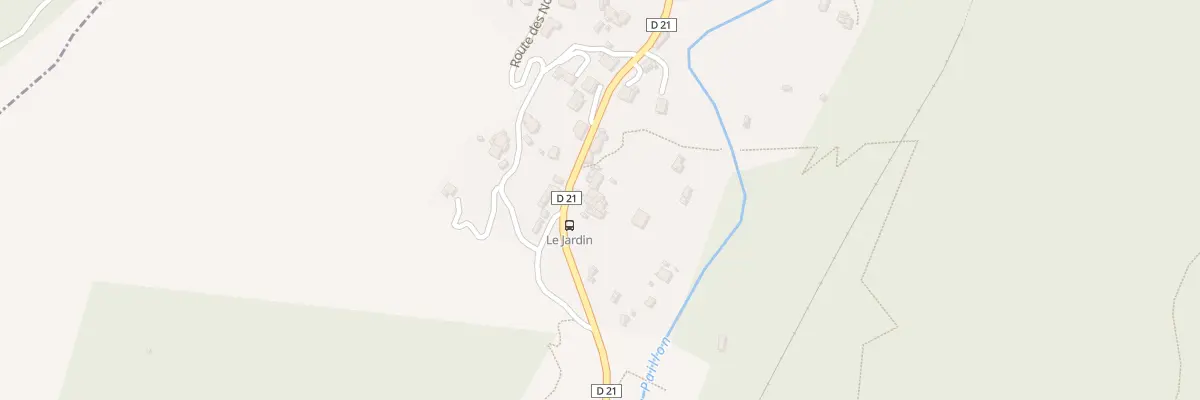 Plan du 5028B Bd de la Vallée à Peillon