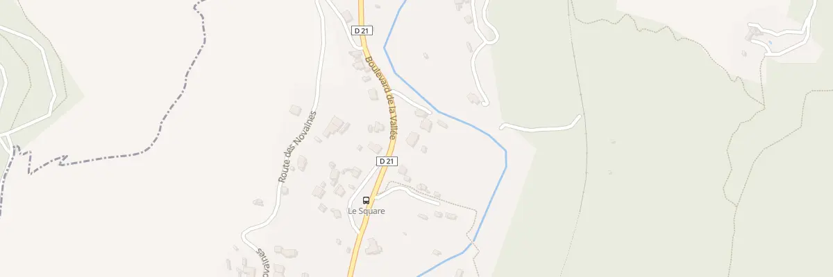 Plan du 5389A Bd de la Vallée à Peillon