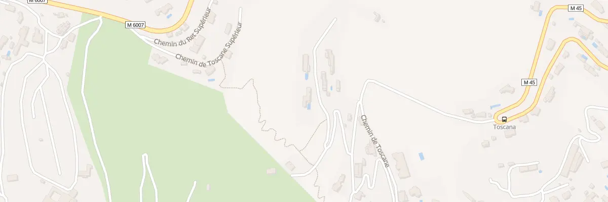 Plan du 510B Che de Toscane Inférieur à Èze
