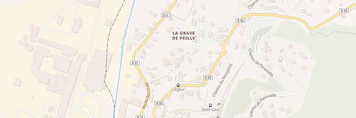 Plan du 116 Che de l’Eglise à Peille