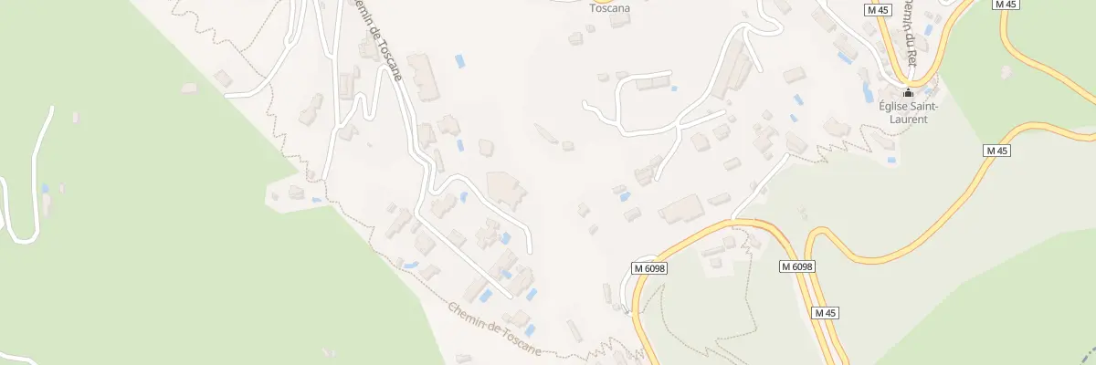 Plan du 9000 Saint Laurent à Èze