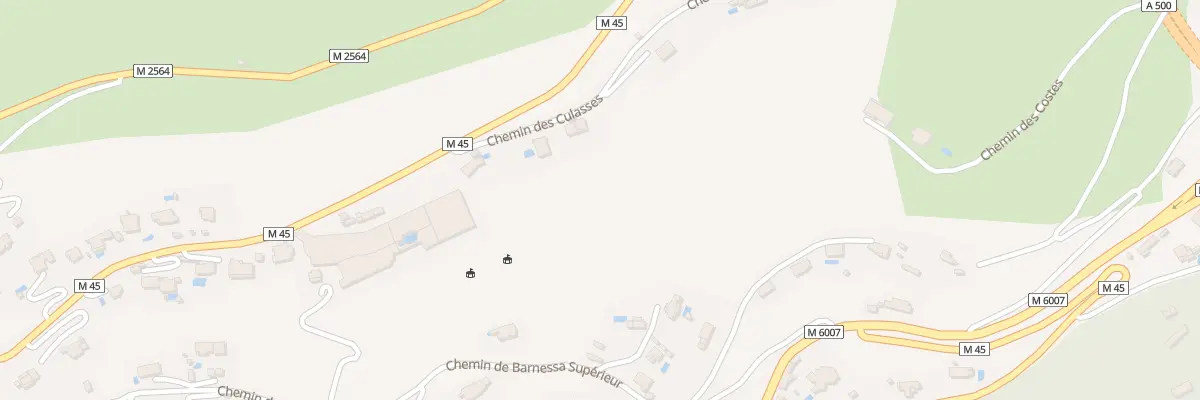 Plan du 94 Che des Culasses à Èze