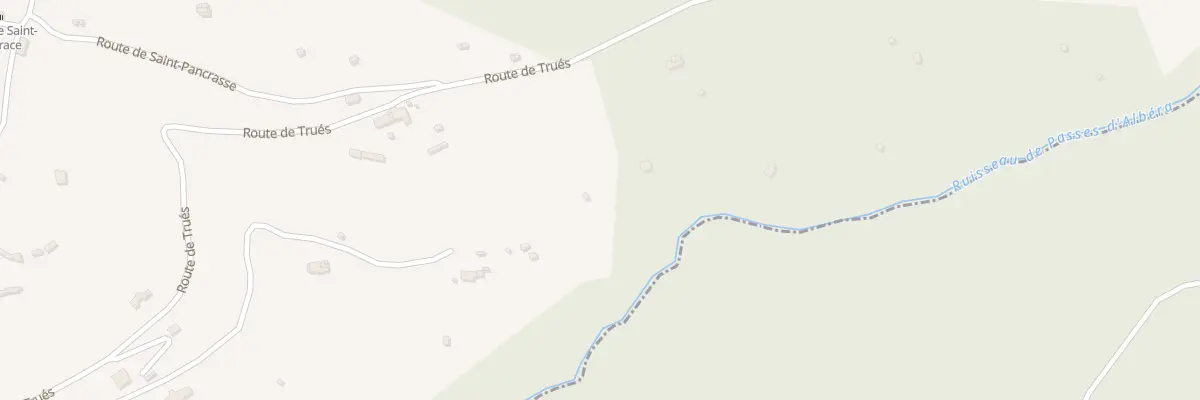 Plan du 2006F Rte de Trués à L’Escarène