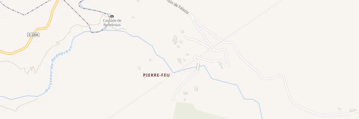 Plan du 786 Che de Faiscia à Touët-de-l’Escarène