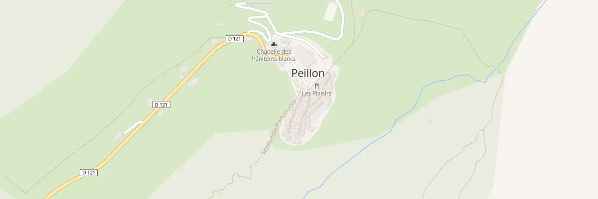 Plan du 5255 Le Village à Peillon