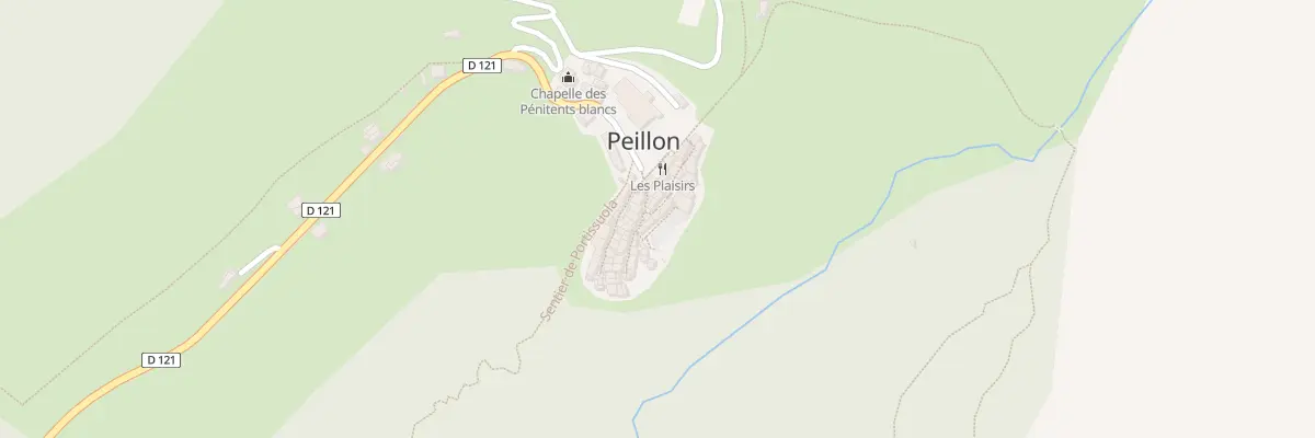Plan du 5282 Le Village à Peillon
