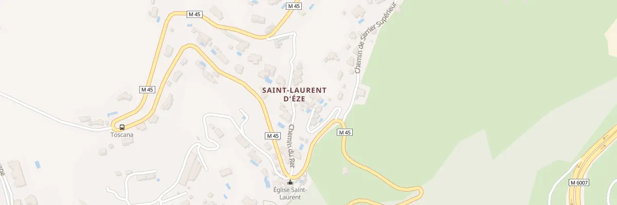 Plan du 2541 Av Mal de Lattre de Tassigny à Èze