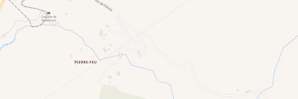 Plan du 5160 Che de Peira Fueuk à Touët-de-l’Escarène