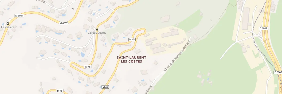 Plan du 1255 Av Mal de Lattre de Tassigny à Èze